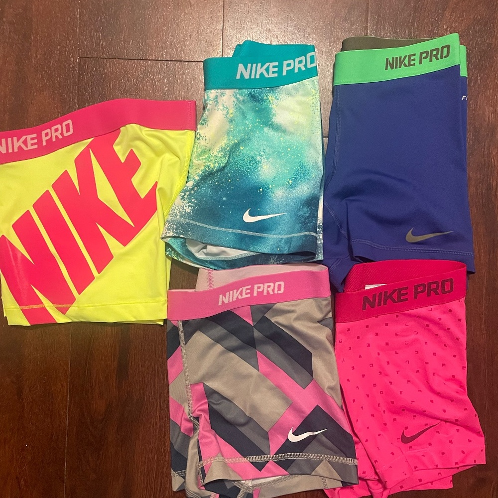 Nike Pro Compression Shorts Lot